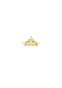 Scosha Single | Party Hat Stud with Diamonds