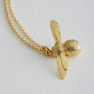 Alex Monroe Baby Bee Necklace