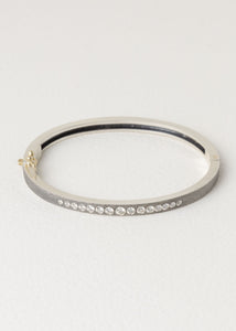 Rene Escobar Gold and Silver Junia Bangle Bracelet