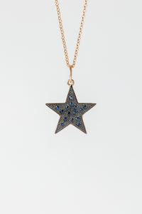 Julez Bryant Laury Pendant | Blue Sapphires