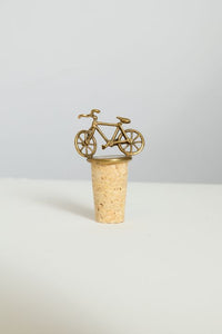 Alex Monroe Bike Bottle Stopper | Brass