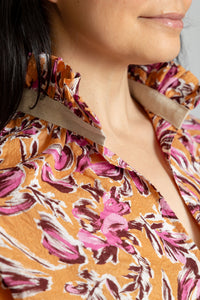 Its A Shirt Thing Penelope Tulip Top | Melon Floral Cadeau