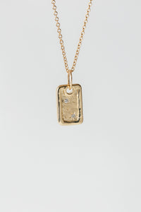 Julez Bryant Ash Pendant | White Diamonds