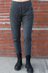 Black Jersey Candy Jogger Pant | Raffaello Rossi 